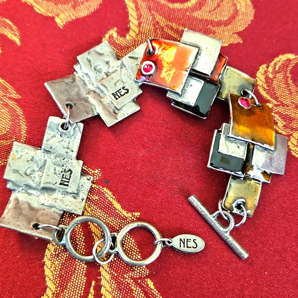 NES Montreal Colorful Geometric Bracelet